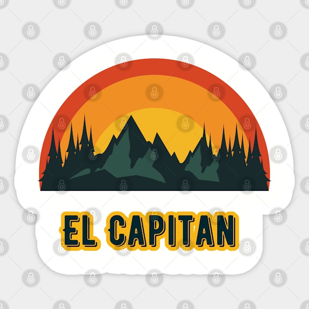 El Capitan Sticker by Canada Cities